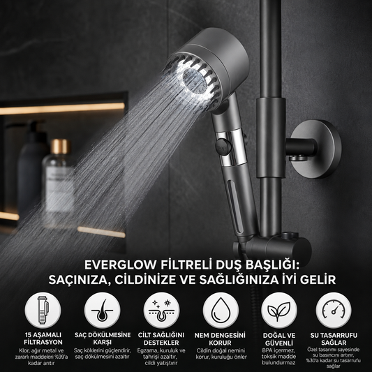 EverGlow™ Filtreli Duş Başlığı